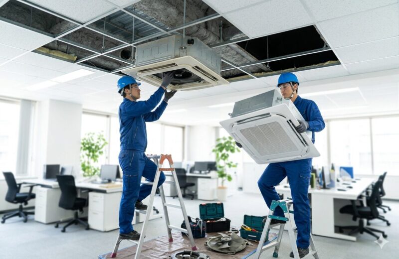 業務用エアコンの寿命は何年？交換時期と故障サイン