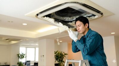 業務用エアコンの異音の原因と対処方法