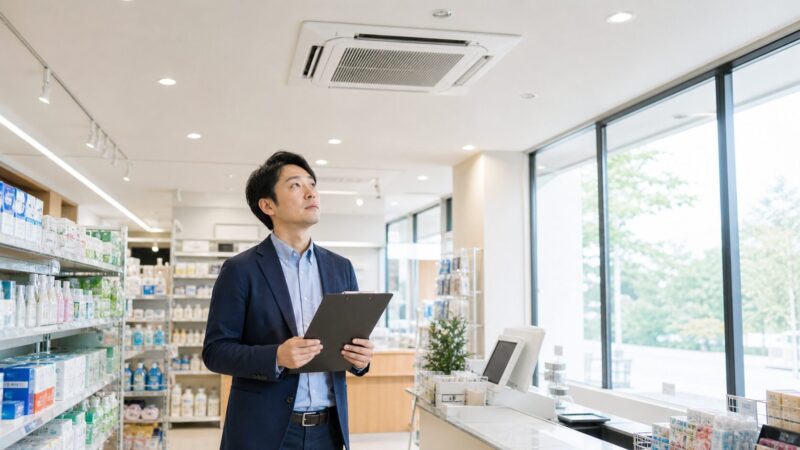 店舗・小売の業務用エアコン選びと導入の進め方