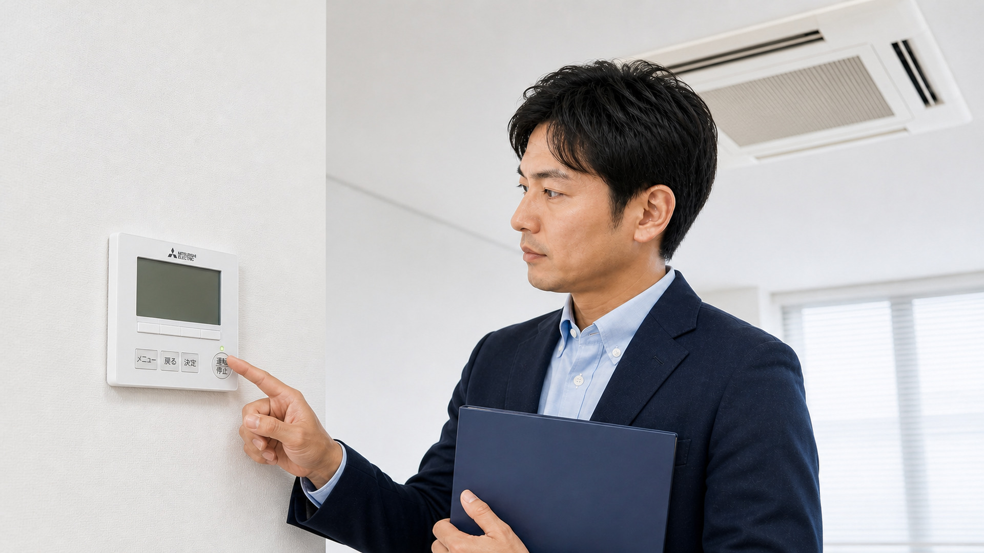 業務用エアコンのリモコンが効かない原因と対処法